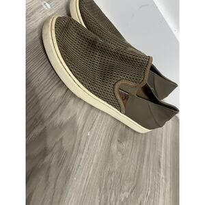 Olukai Shoes Mens 9.5 Brown Nohea Mesh Breathable Slip Resistant Crush Heel